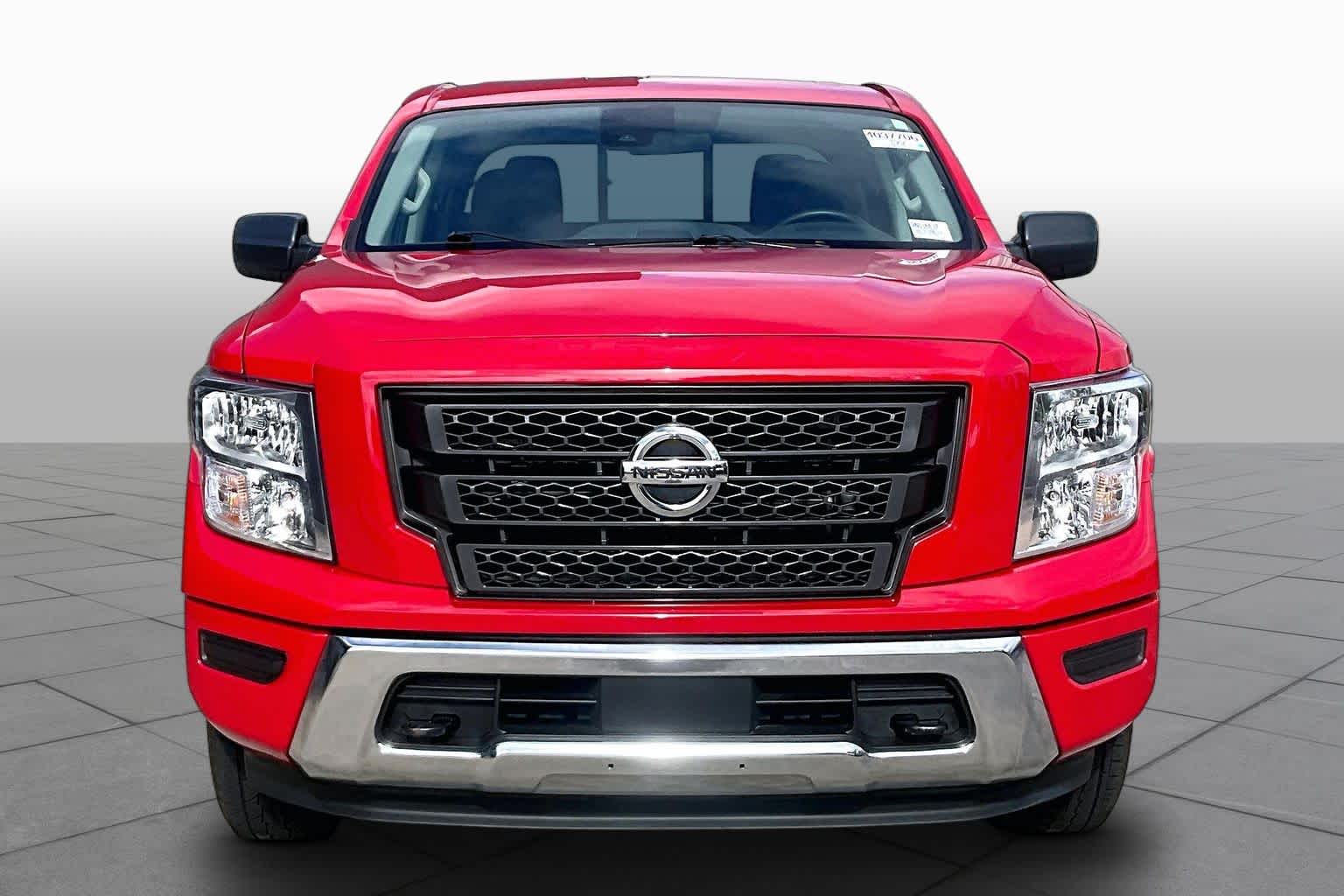 2024 Nissan Titan SV Red Alert at Sterling McCall Nissan