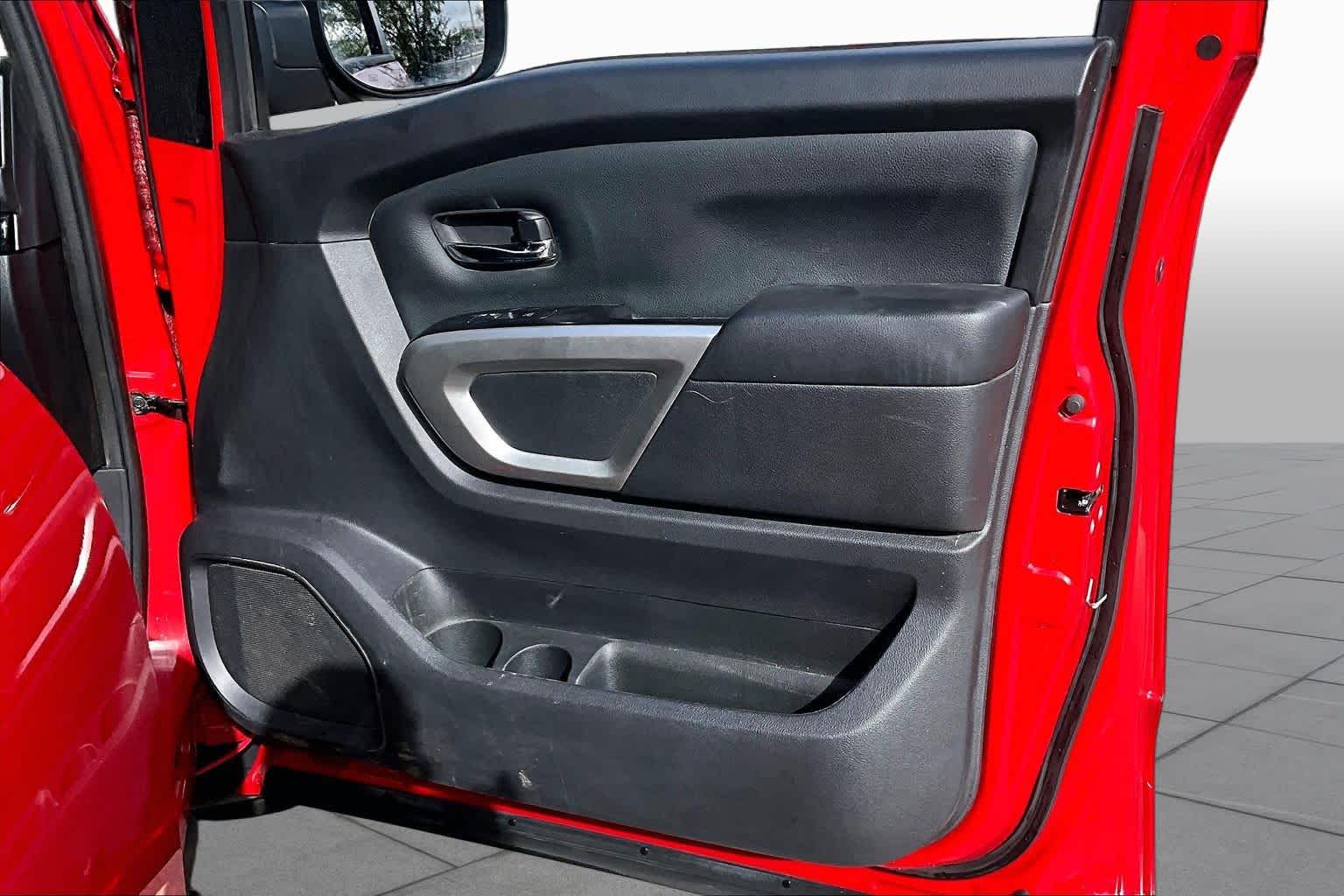 2024 Nissan Titan SV Red Alert at Sterling McCall Nissan