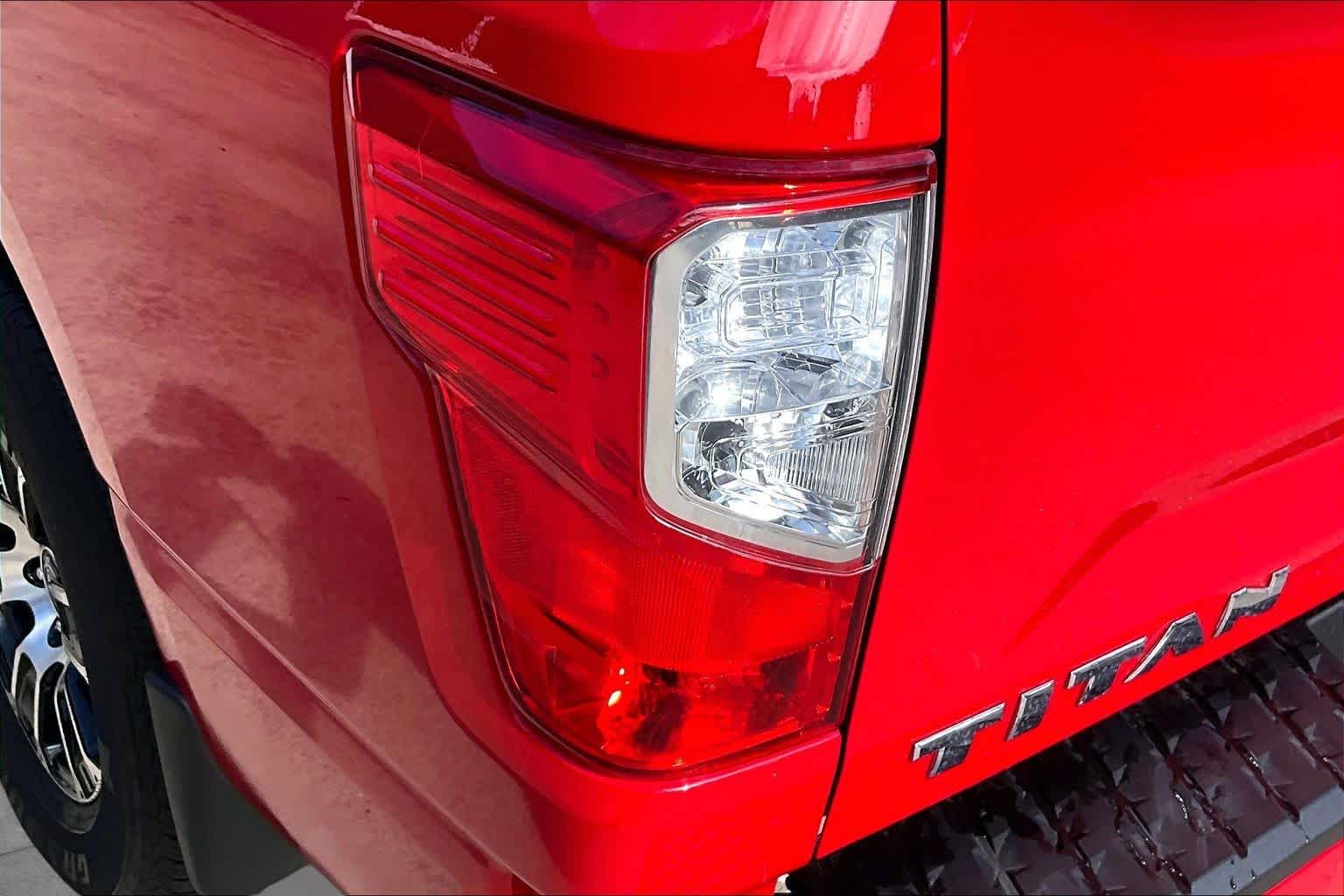 2024 Nissan Titan SV Red Alert at Sterling McCall Nissan