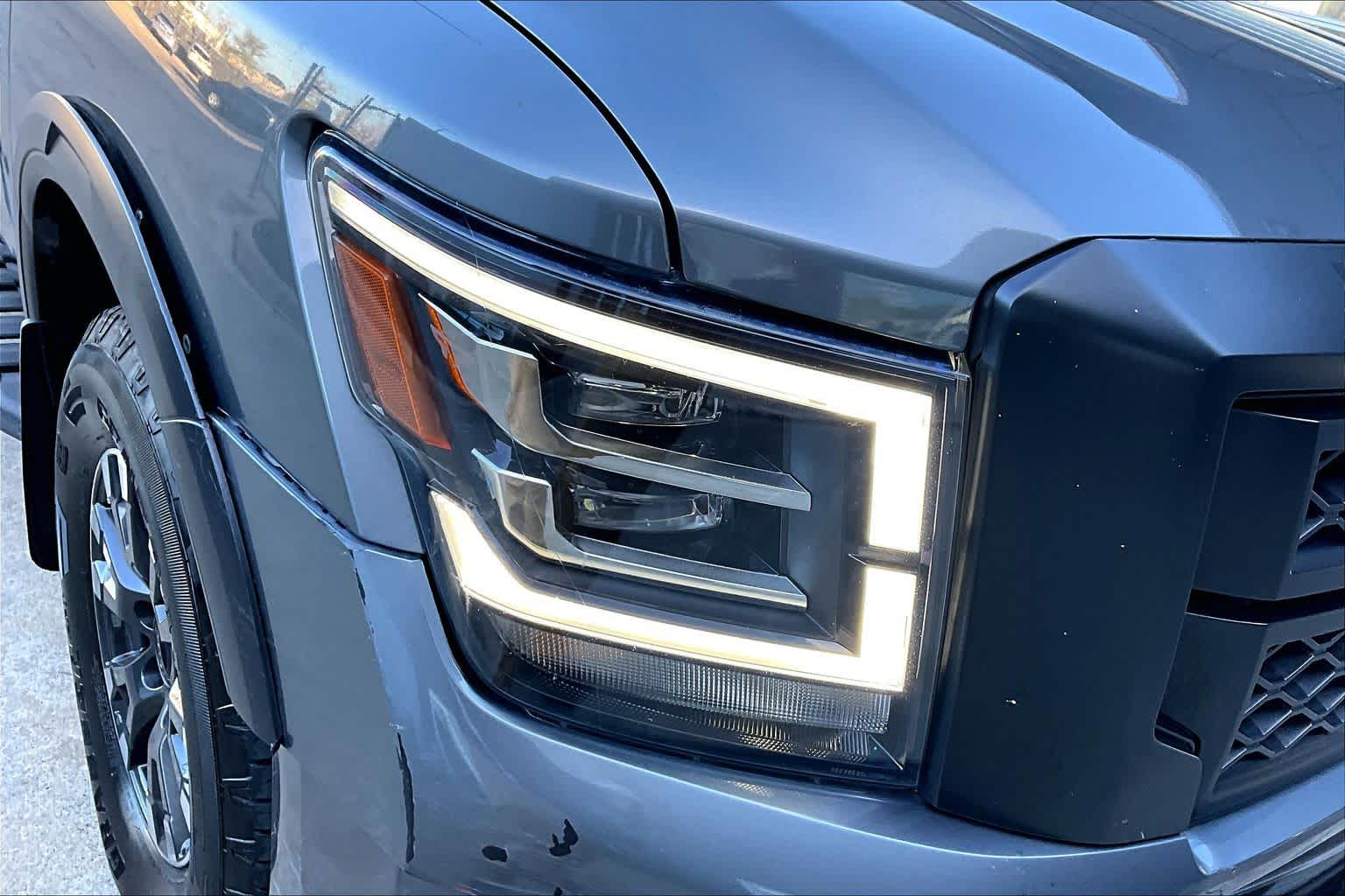 2021 Nissan Titan PRO-4X Gun Metallic at Ron Craft Chevrolet Cadillac