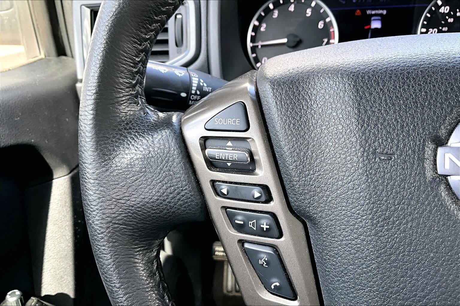 2024 Nissan Titan SV Tactical Green Metallic at Baytown Ford