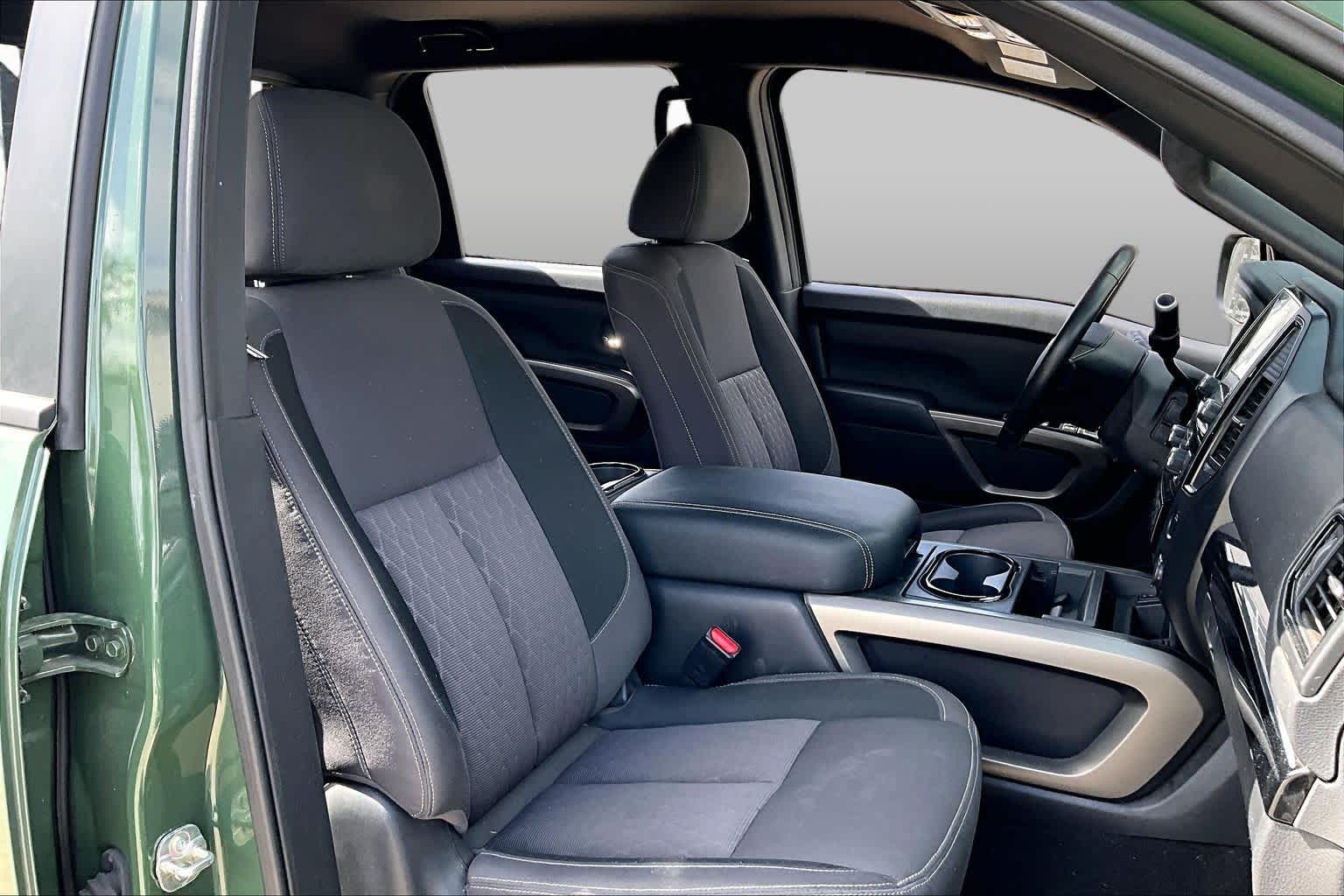 2024 Nissan Titan SV Tactical Green Metallic at Baytown Ford