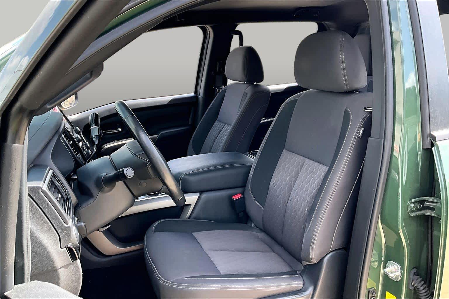 2024 Nissan Titan SV Tactical Green Metallic at Baytown Ford