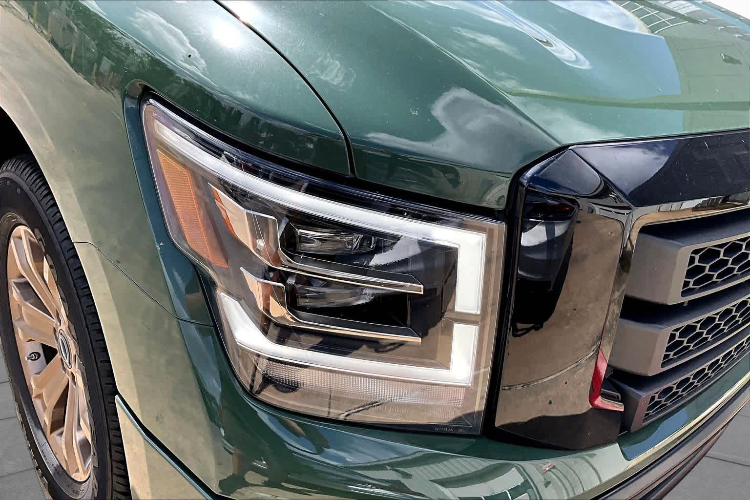 2024 Nissan Titan SV Tactical Green Metallic at Baytown Ford