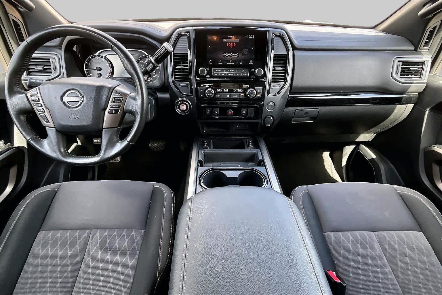 2024 Nissan Titan SV Tactical Green Metallic at Baytown Ford
