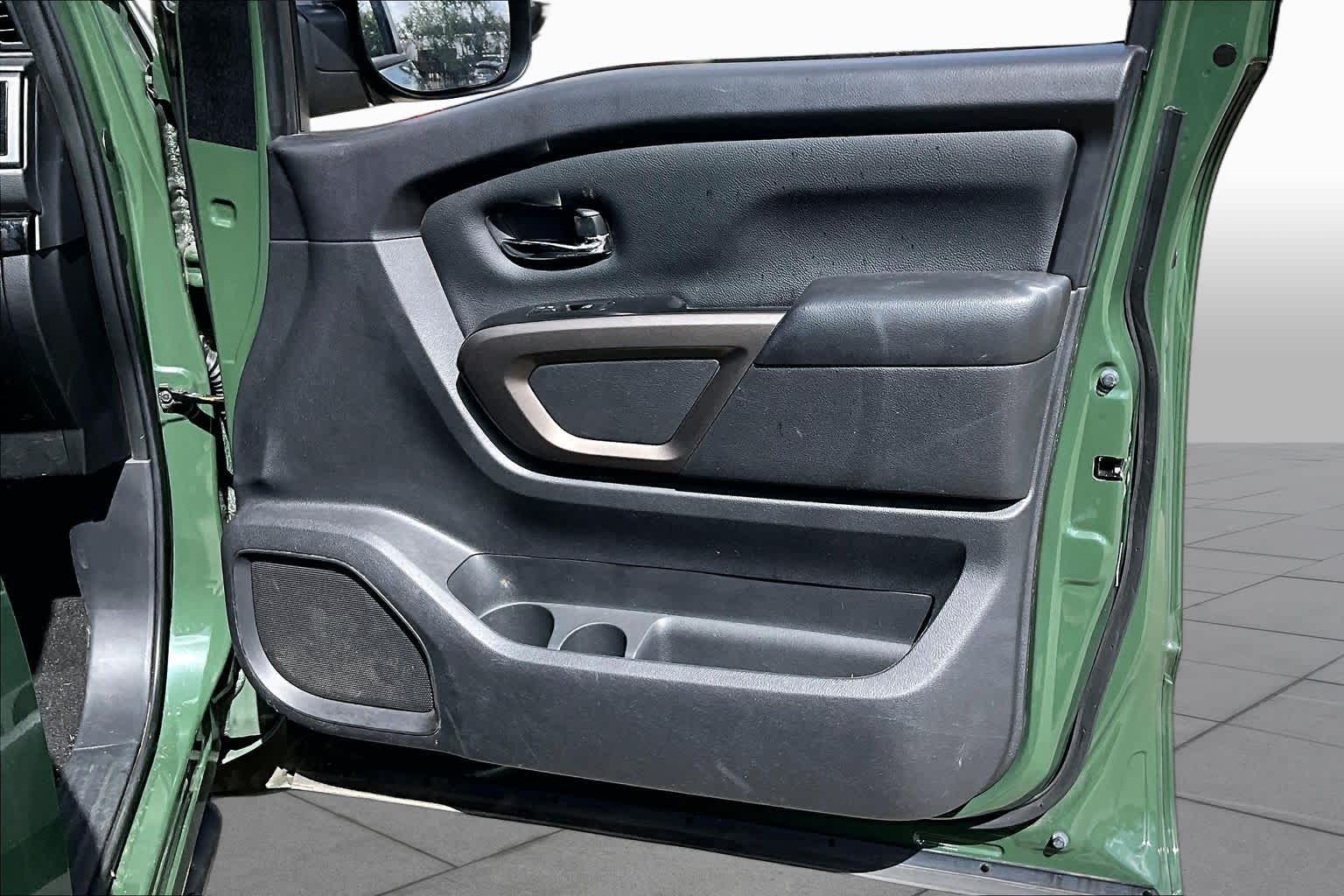 2024 Nissan Titan SV Tactical Green Metallic at Baytown Ford