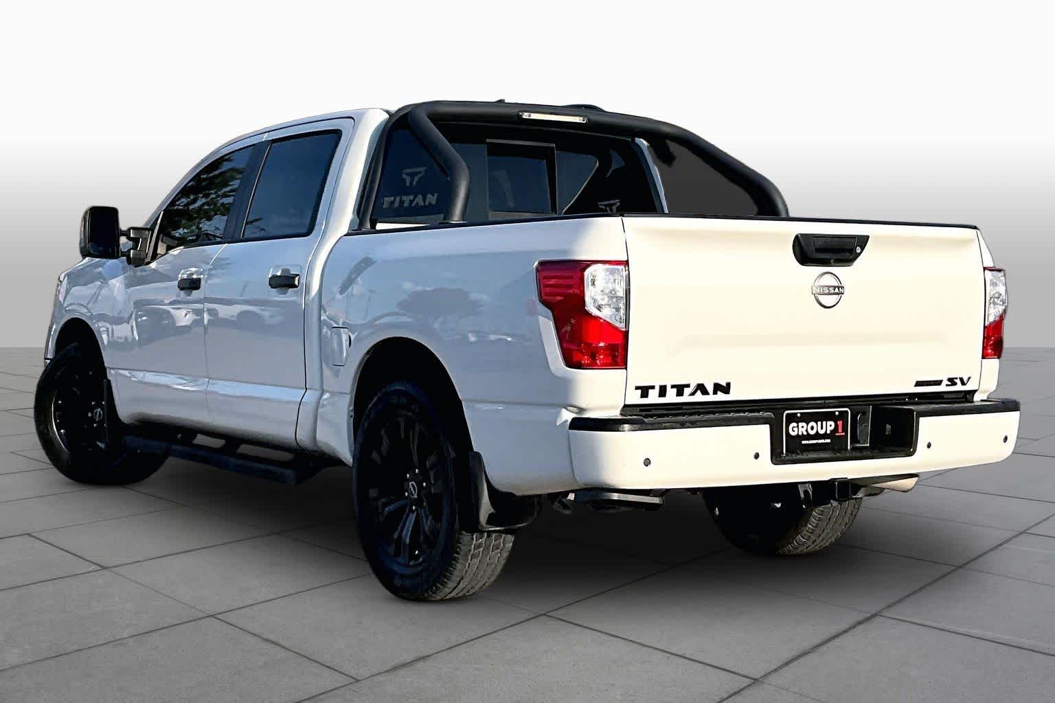 2023 Nissan Titan SV Glacier White at Beck & Masten Kia
