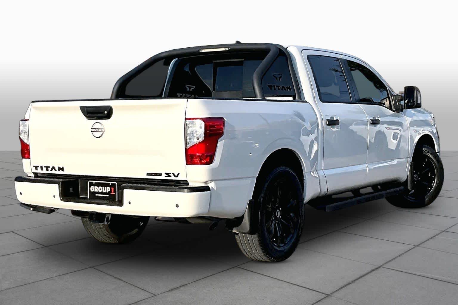 2023 Nissan Titan SV Glacier White at Beck & Masten Kia