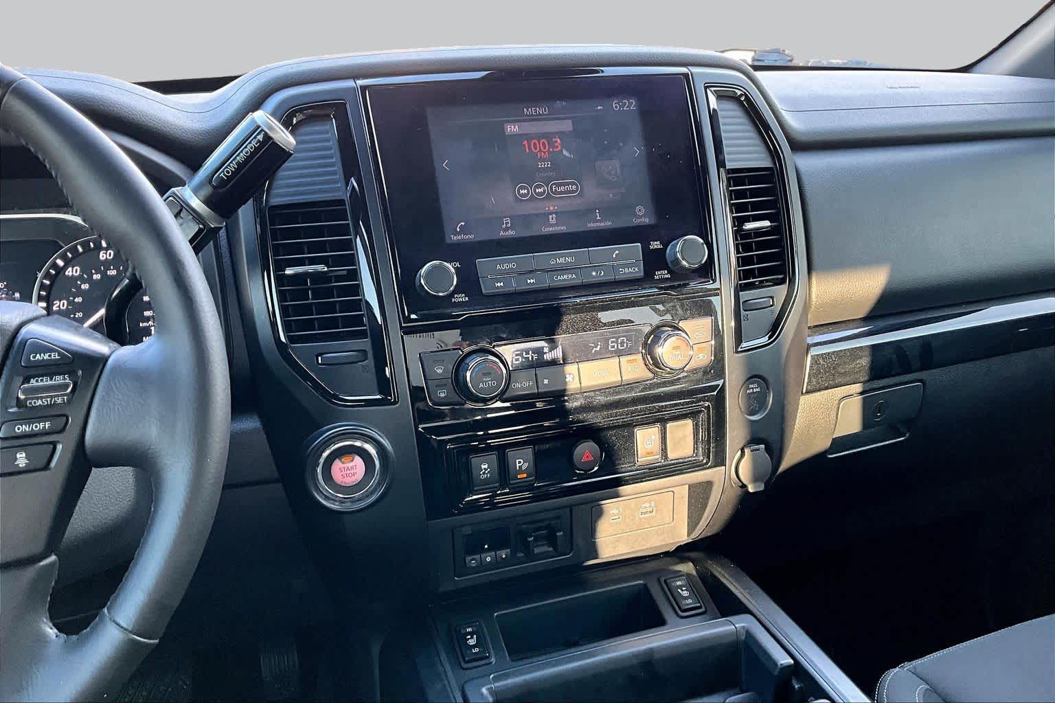 2023 Nissan Titan SV Glacier White at Beck & Masten Kia