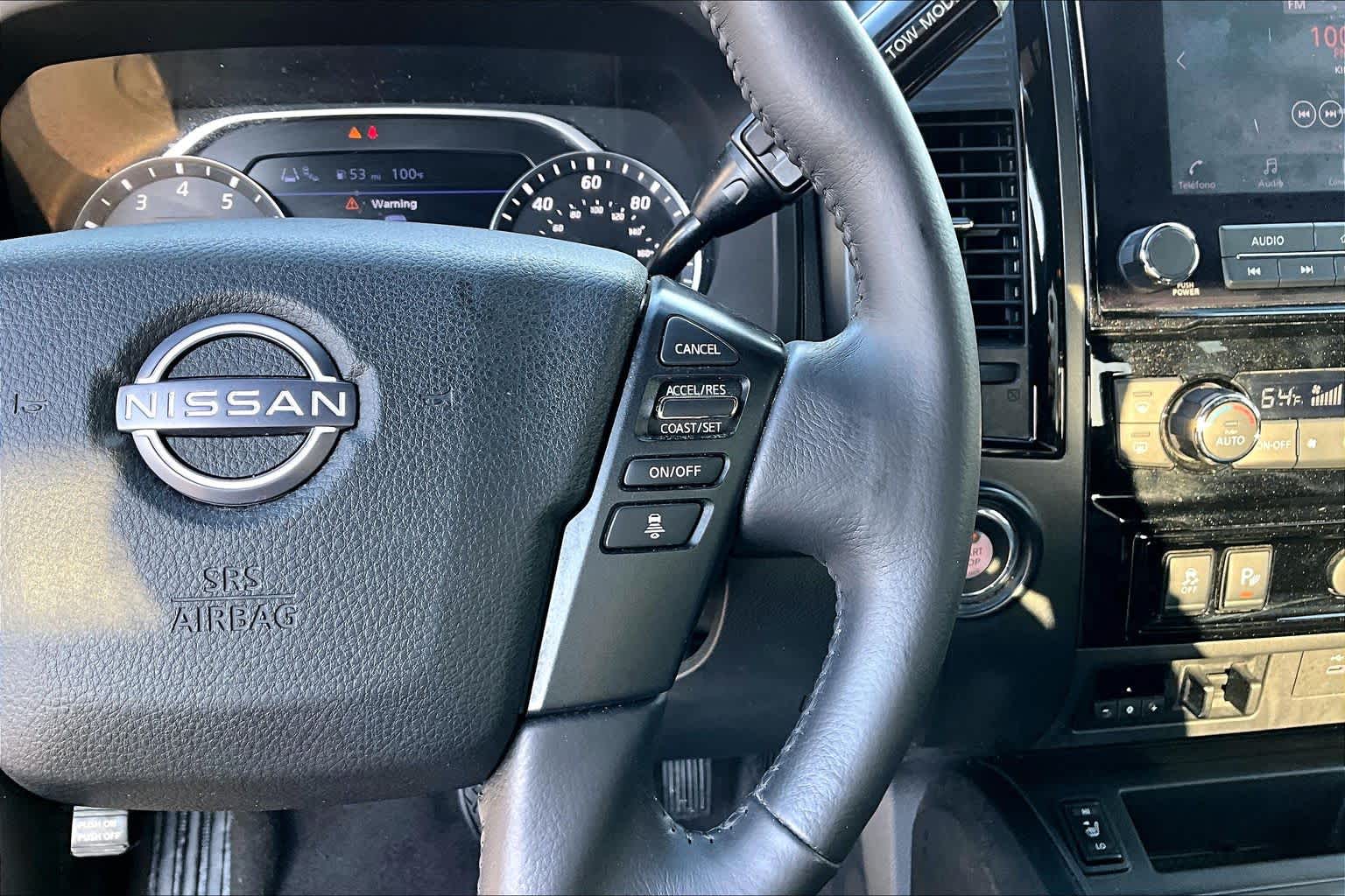 2023 Nissan Titan SV Glacier White at Beck & Masten Kia