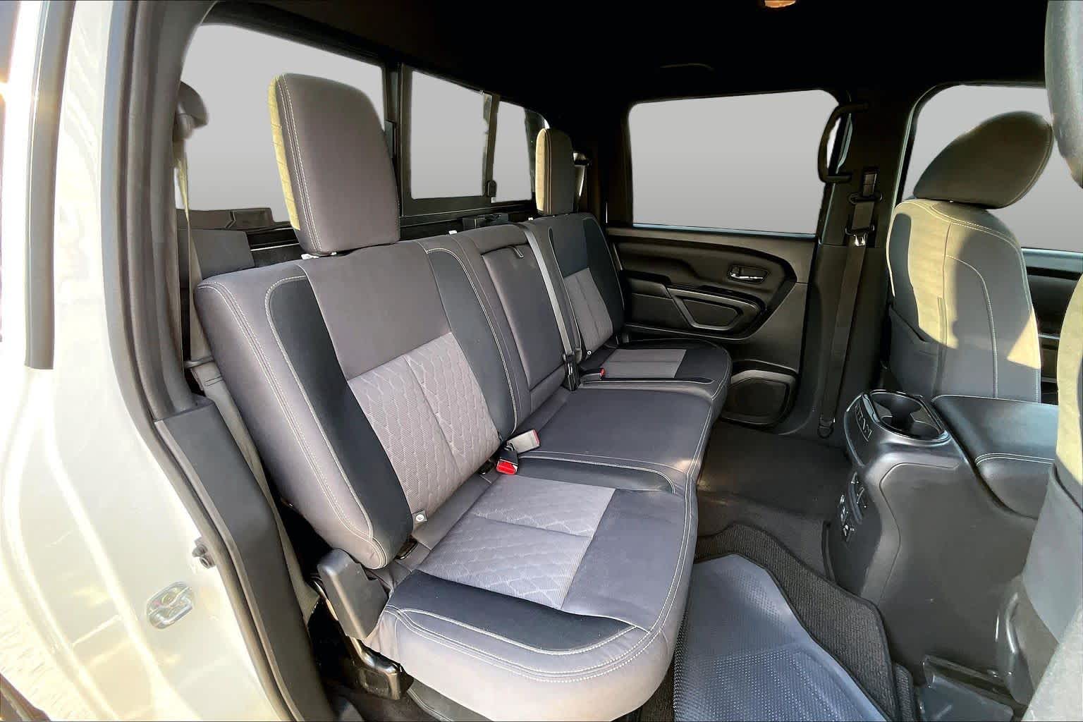 2023 Nissan Titan SV Glacier White at Beck & Masten Kia