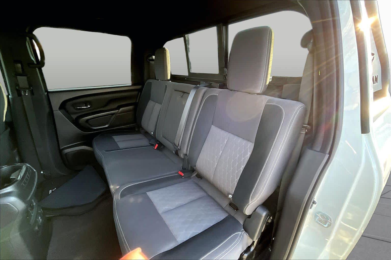 2023 Nissan Titan SV Glacier White at Beck & Masten Kia