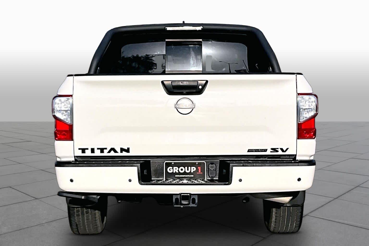 2023 Nissan Titan SV Glacier White at Beck & Masten Kia