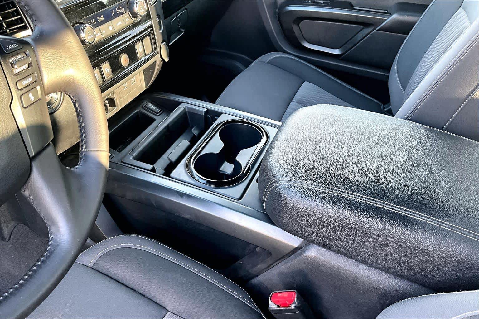 2023 Nissan Titan SV Glacier White at Beck & Masten Kia