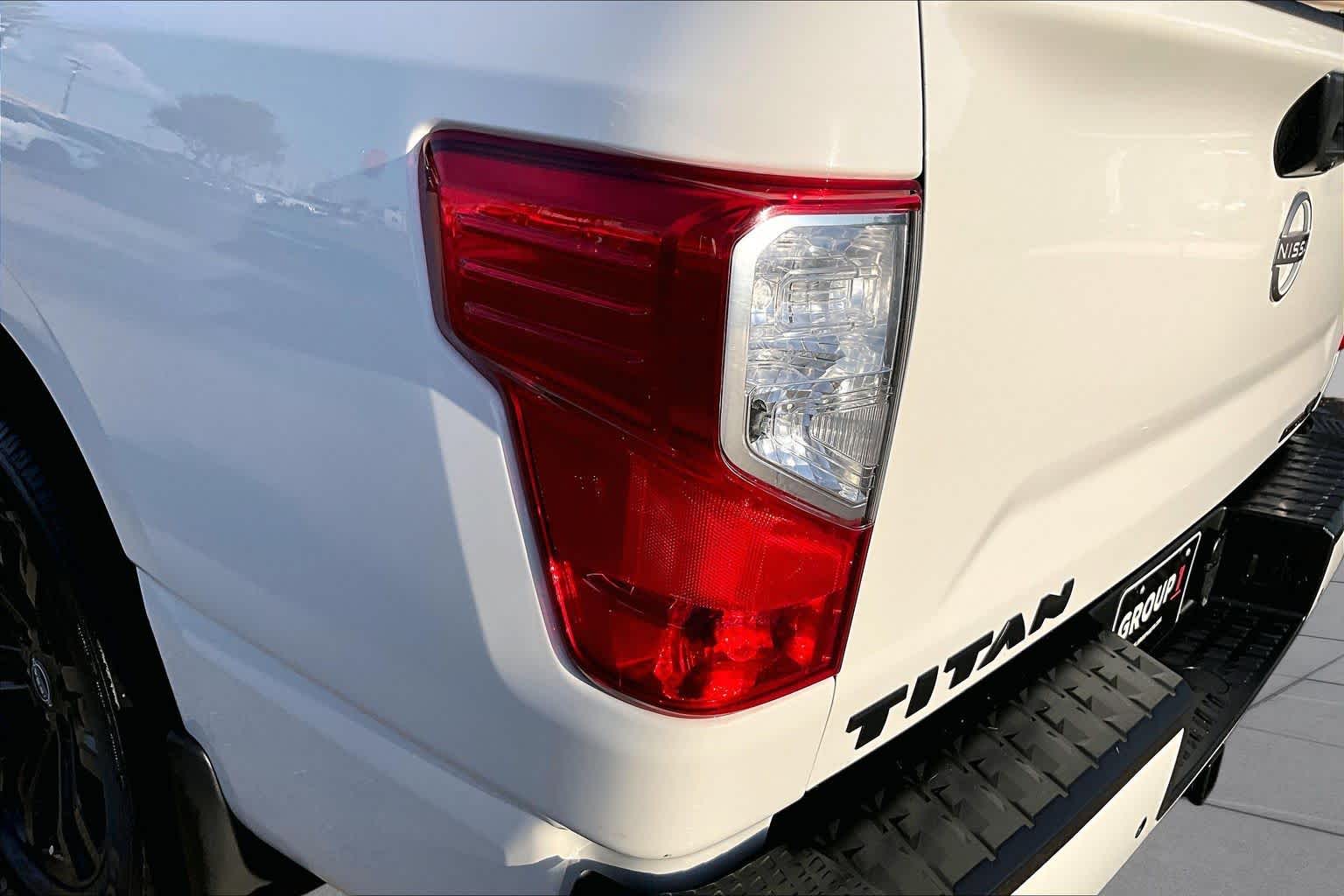 2023 Nissan Titan SV Glacier White at Beck & Masten Kia
