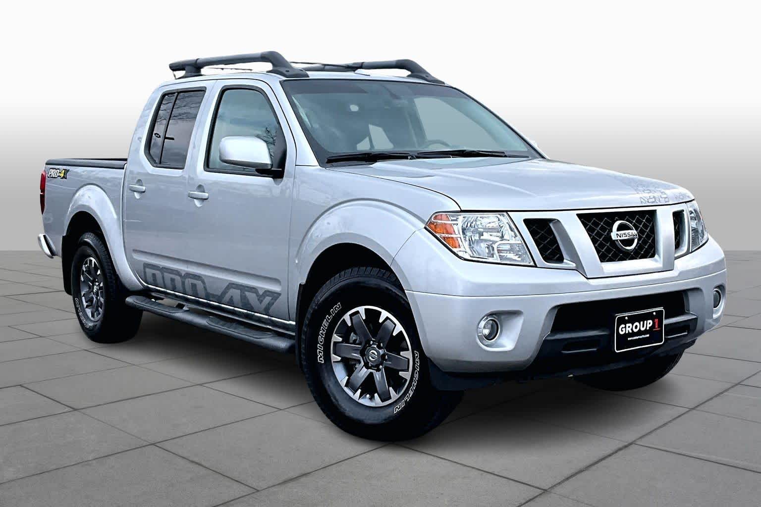 2021 Nissan Frontier PRO-4X Brilliant Silver Metallic at Honda of Clear Lake