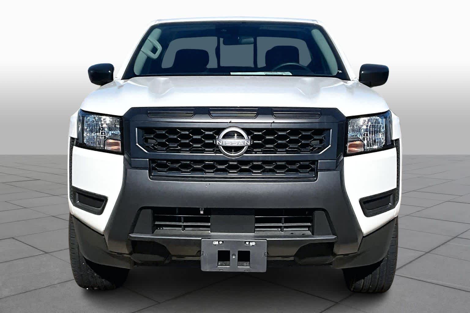 2025 Nissan Frontier S Glacier White at Tomball Ford