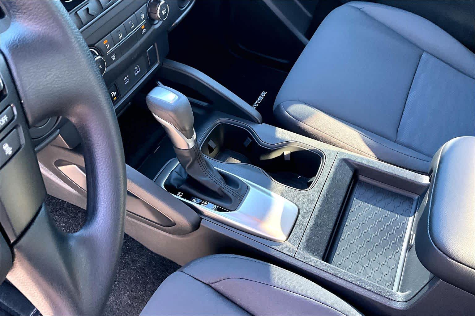 2025 Nissan Frontier S Glacier White at Tomball Ford