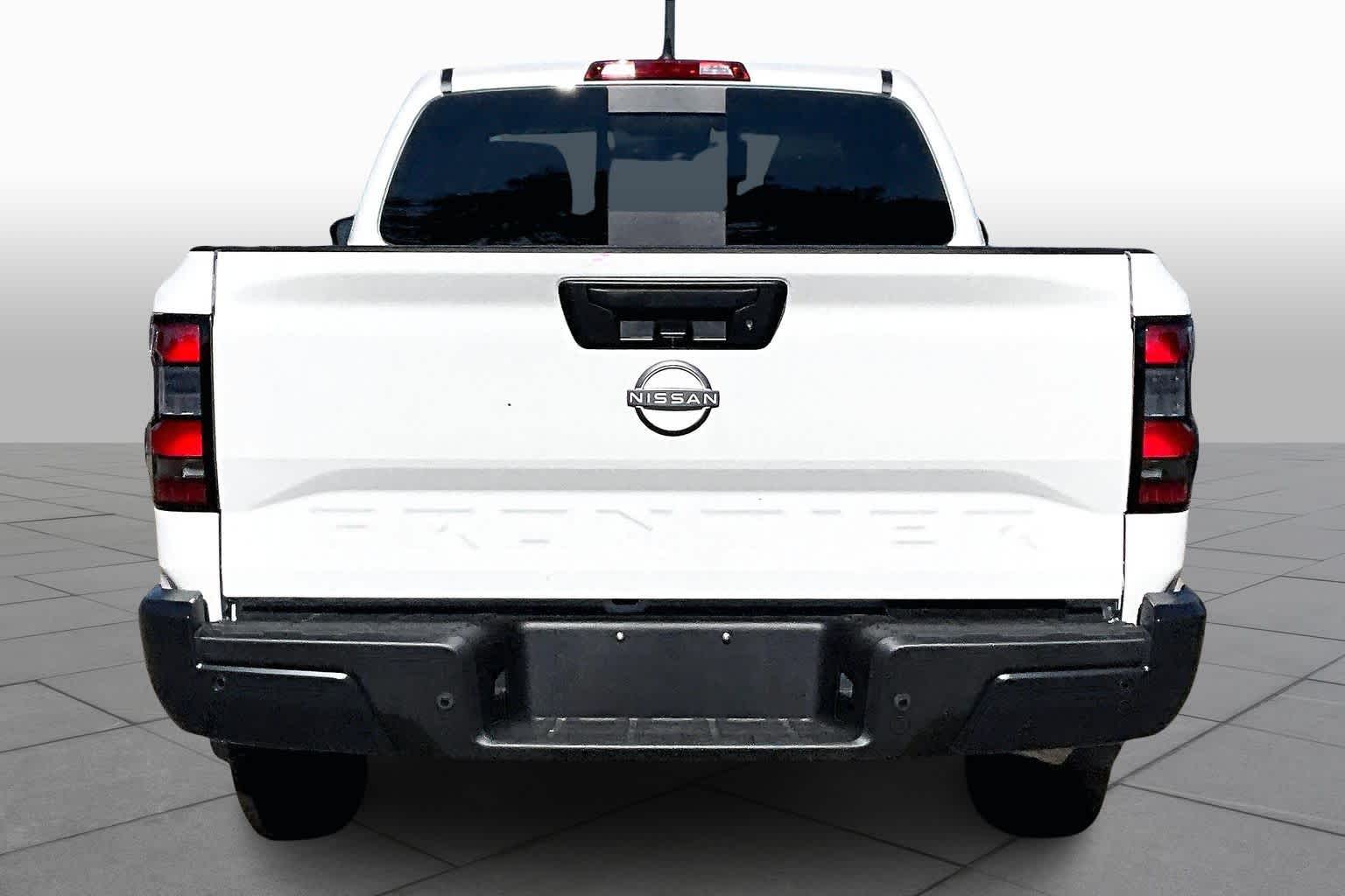 2025 Nissan Frontier S Glacier White at Tomball Ford