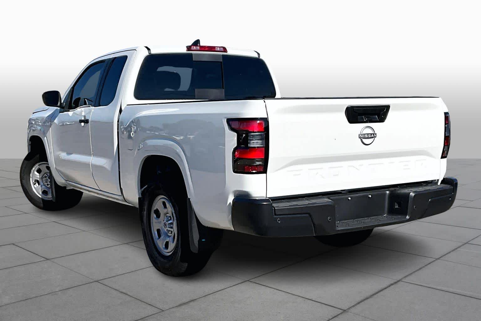 2025 Nissan Frontier S Glacier White at Tomball Ford