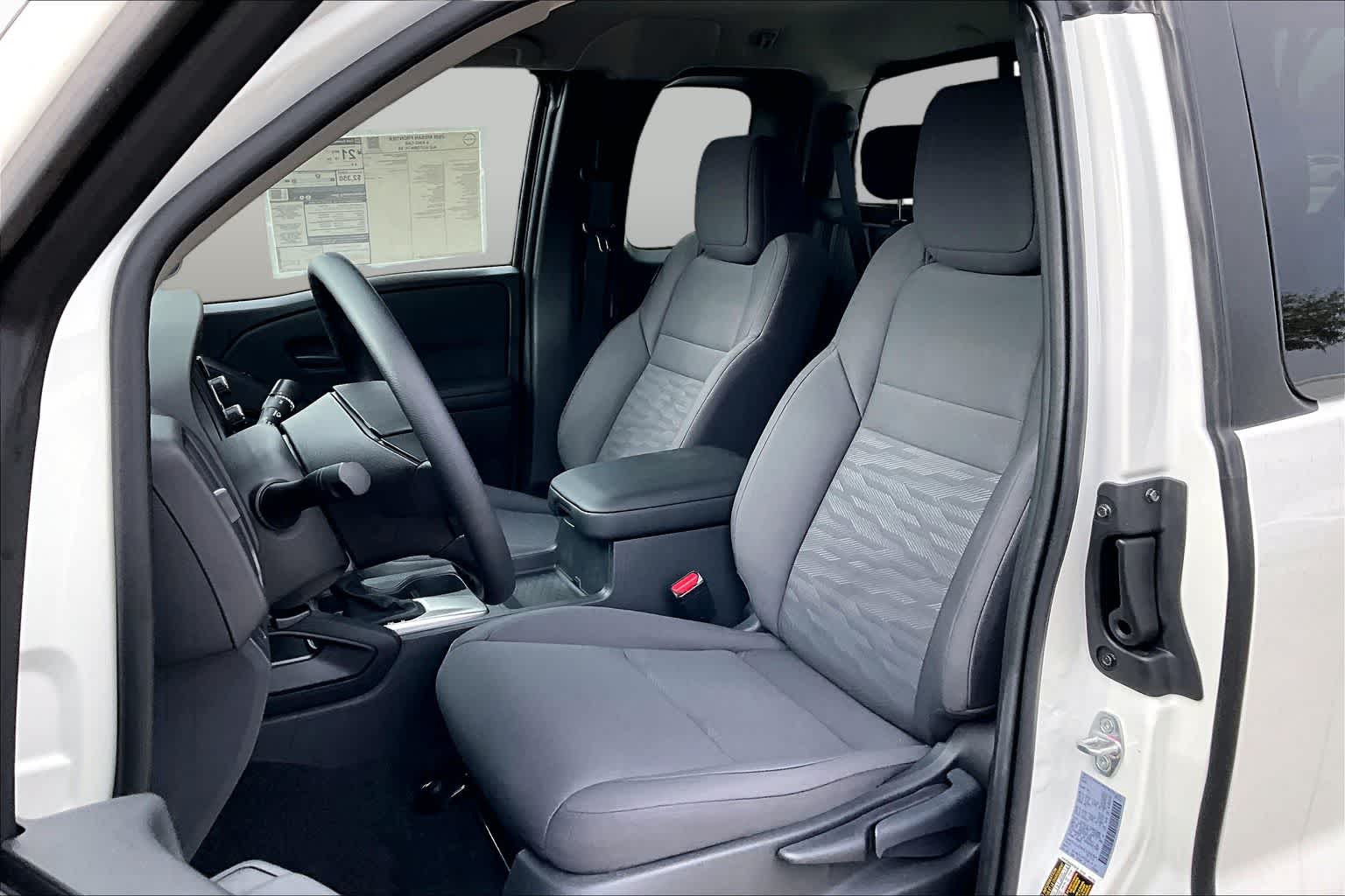 2026 Nissan Frontier S Glacier White at Friendly Ford Crosby