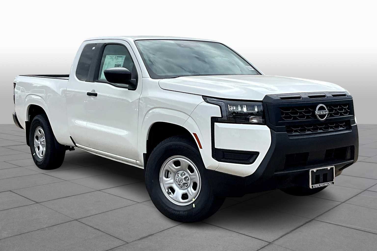 2026 Nissan Frontier S Glacier White at Sterling McCall Nissan