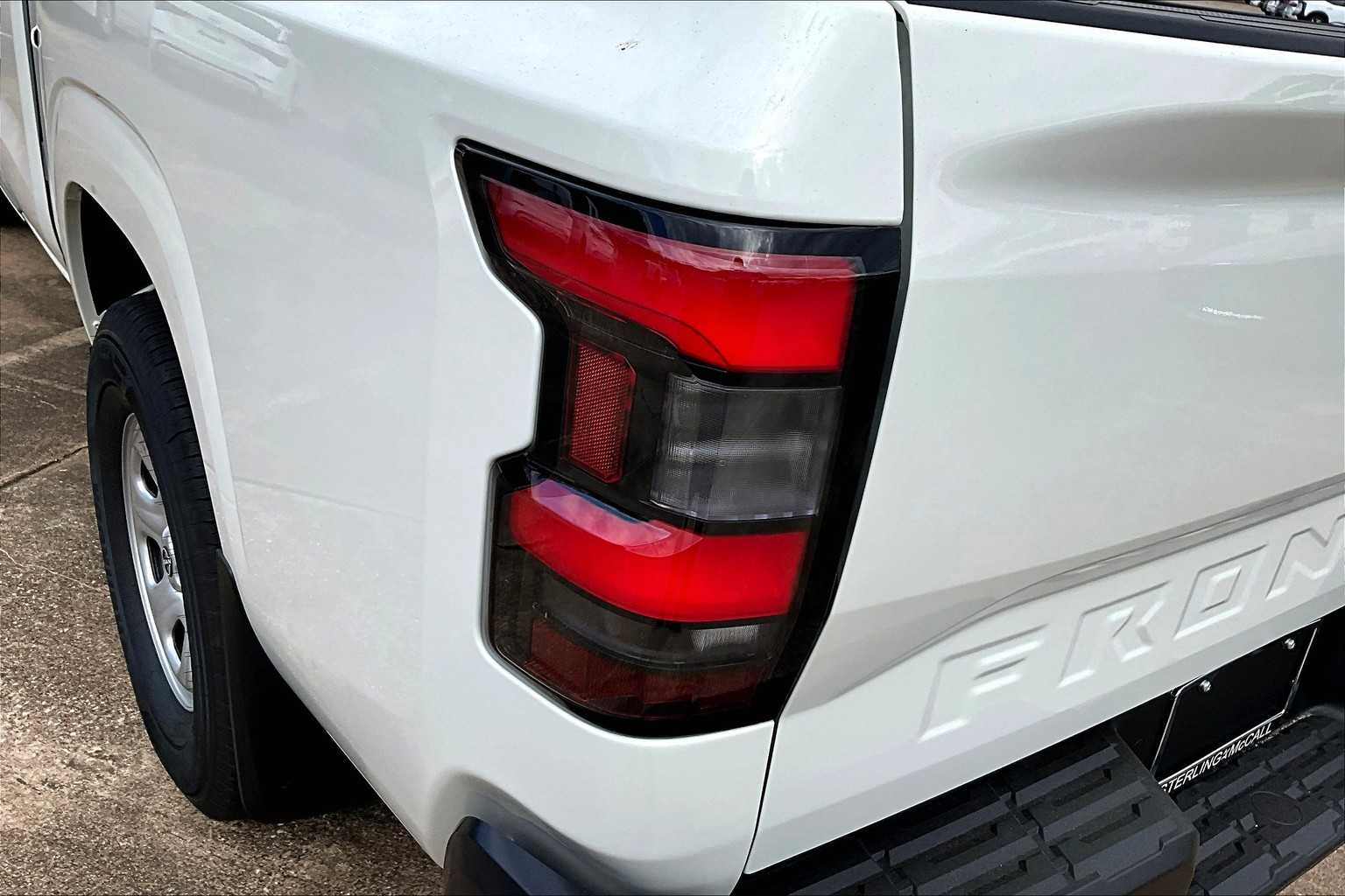 2026 Nissan Frontier S Glacier White at Sterling McCall Nissan