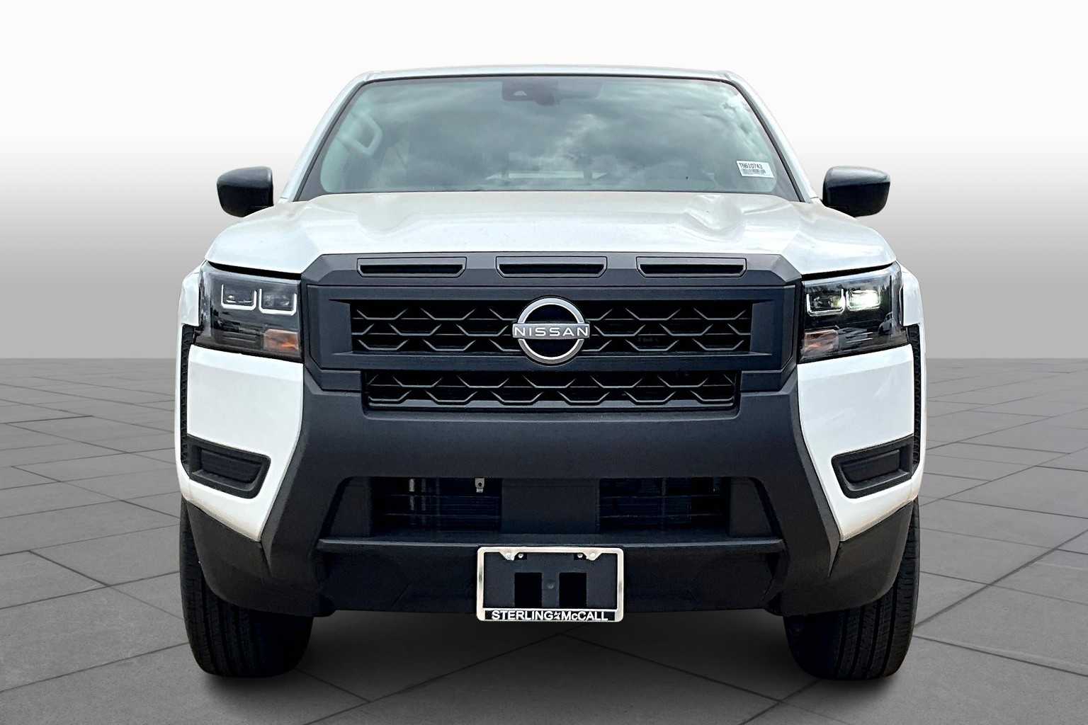 2026 Nissan Frontier S Glacier White at Sterling McCall Nissan