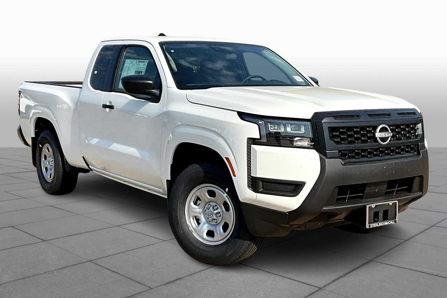 2026 Nissan Frontier S Glacier White at Sterling McCall Nissan
