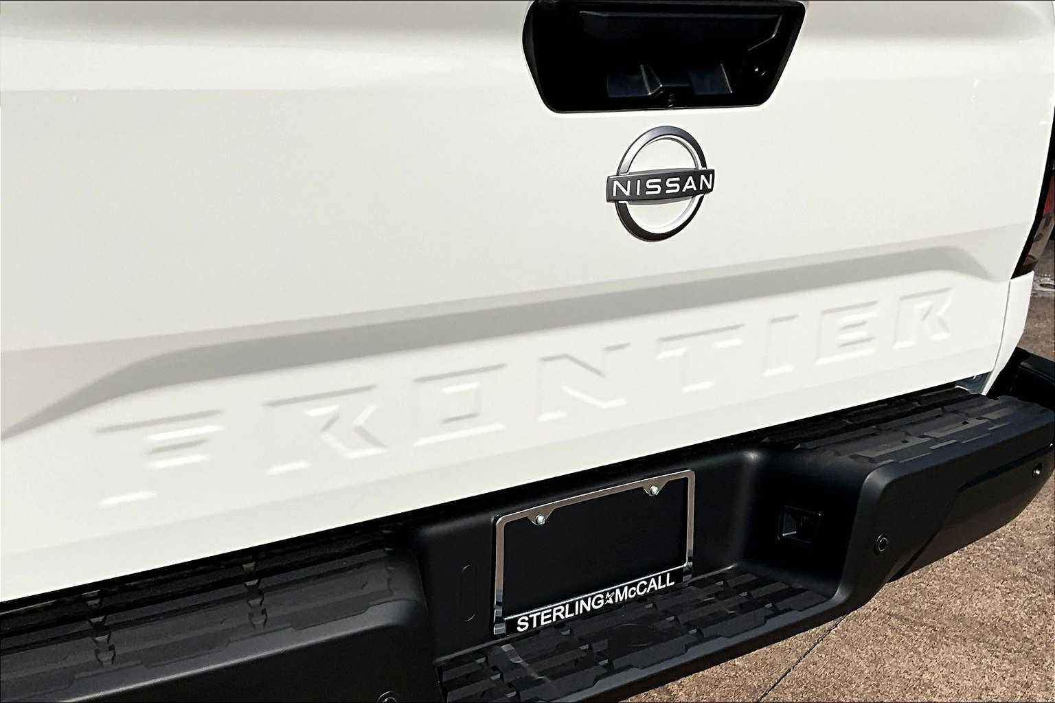 2026 Nissan Frontier S Glacier White at Sterling McCall Nissan