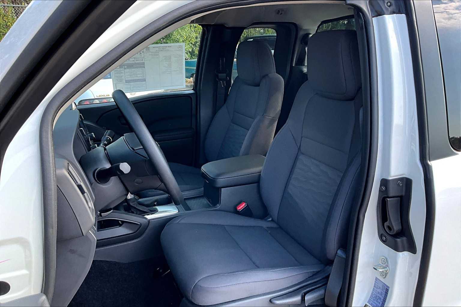 2026 Nissan Frontier S Glacier White at Sterling McCall Nissan