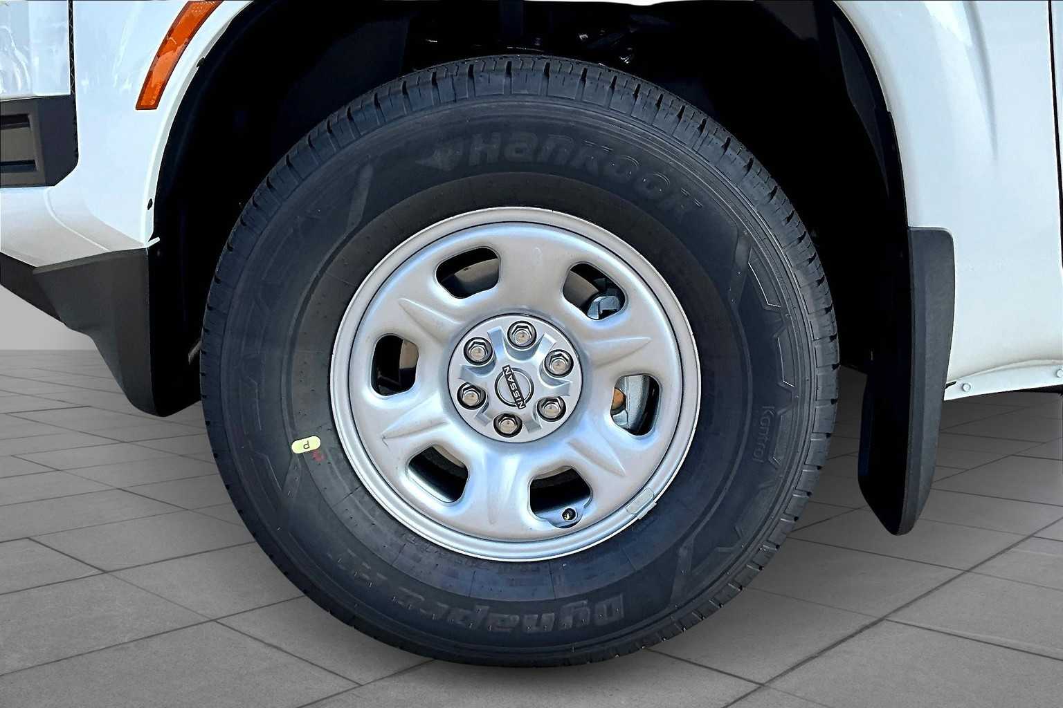 2026 Nissan Frontier S Glacier White at Sterling McCall Nissan