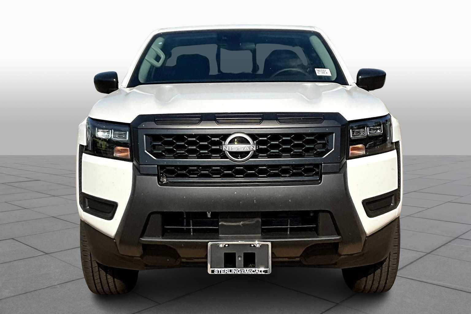 2026 Nissan Frontier S Glacier White at Sterling McCall Nissan