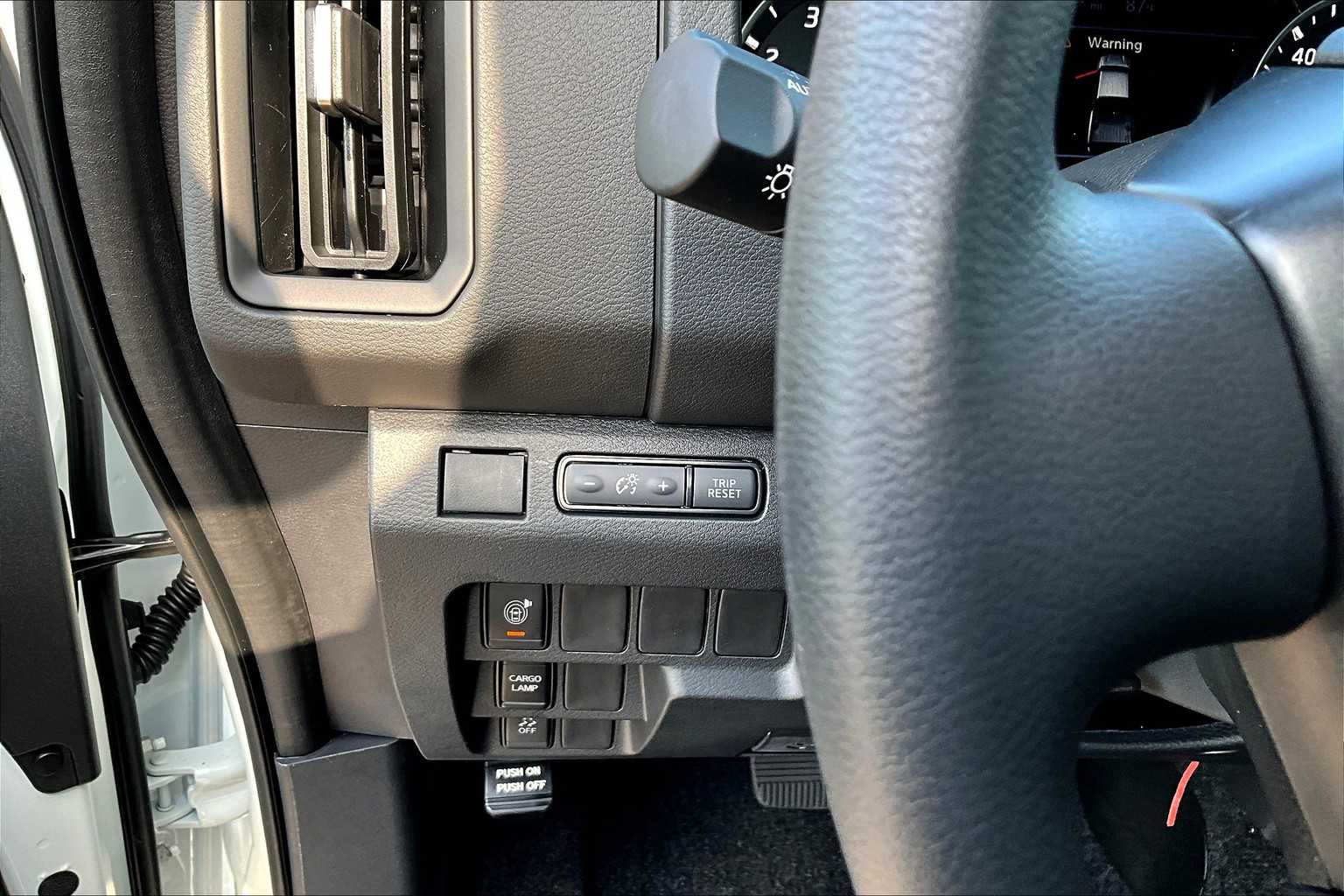 2026 Nissan Frontier S Glacier White at Sterling McCall Nissan