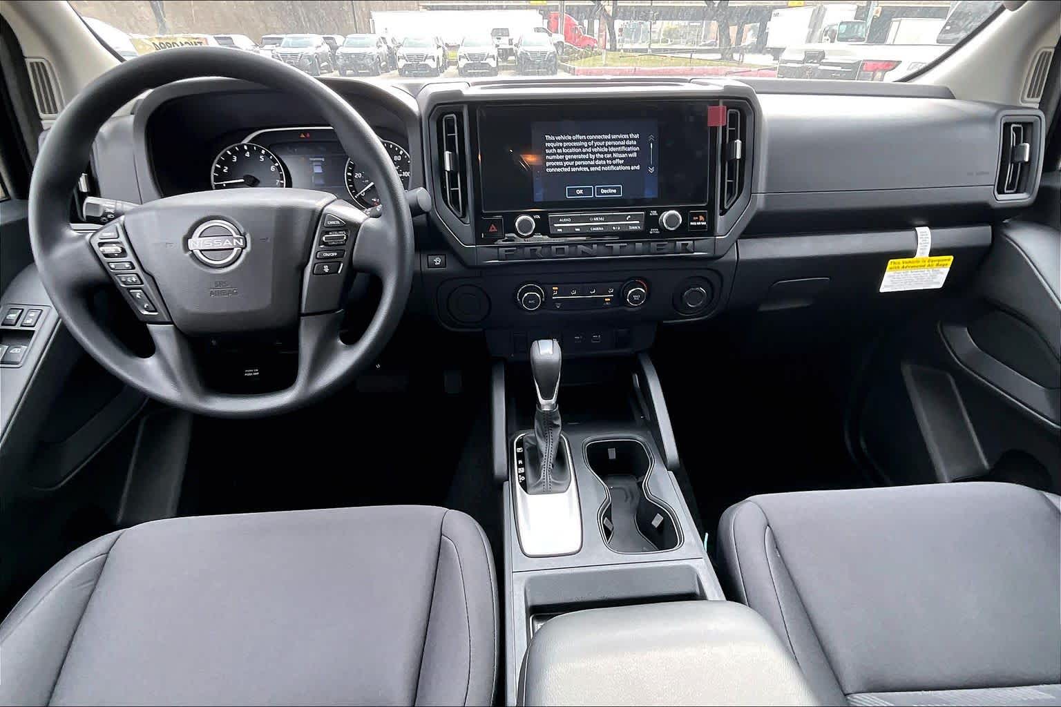 2026 Nissan Frontier S Glacier White at Sterling McCall Nissan
