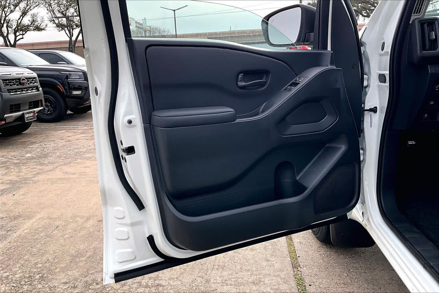 2026 Nissan Frontier S Glacier White at Sterling McCall Nissan