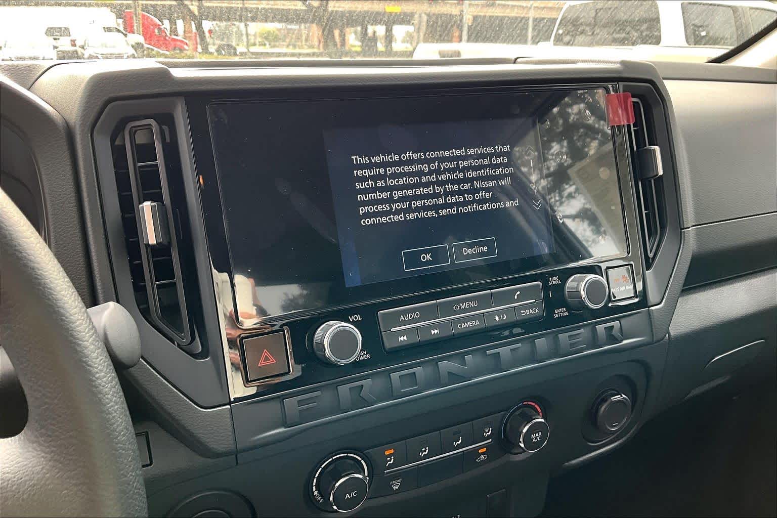 2026 Nissan Frontier S Glacier White at Friendly Ford Crosby