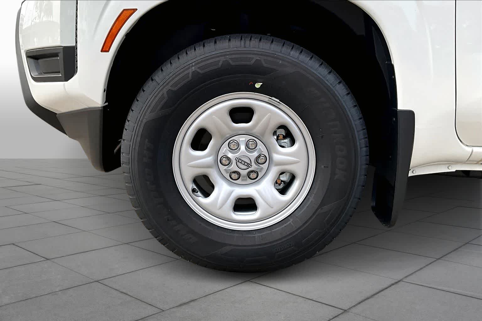 2026 Nissan Frontier S Glacier White at Friendly Ford Crosby
