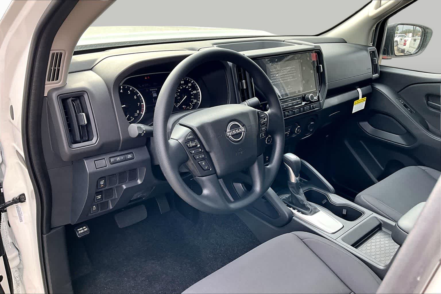2026 Nissan Frontier S Glacier White at Friendly Ford Crosby
