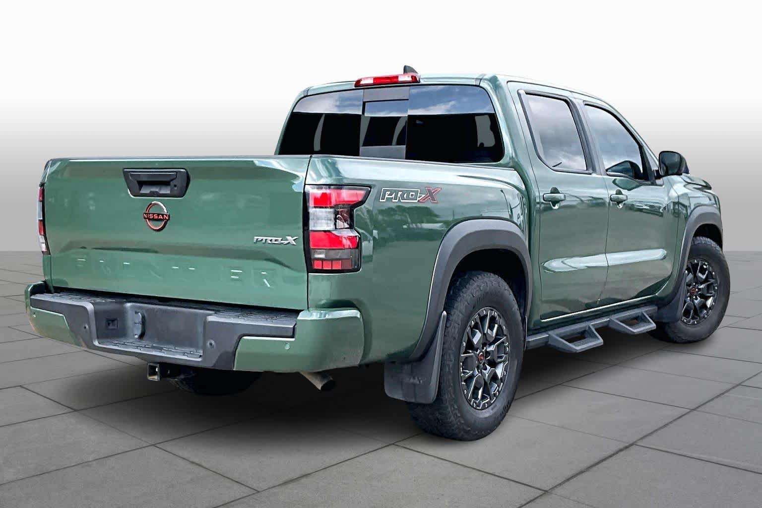 2023 Nissan Frontier PRO-X Tactical Green Metallic at Group 1 GMC Buick South