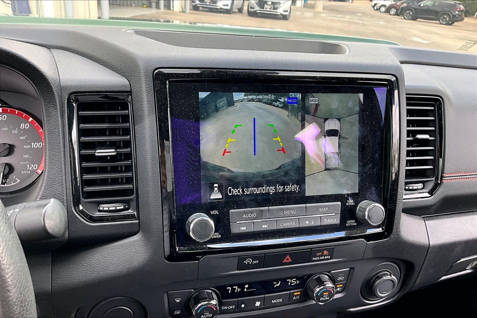 2023 Nissan Frontier PRO-X Tactical Green Metallic at Group 1 GMC Buick South