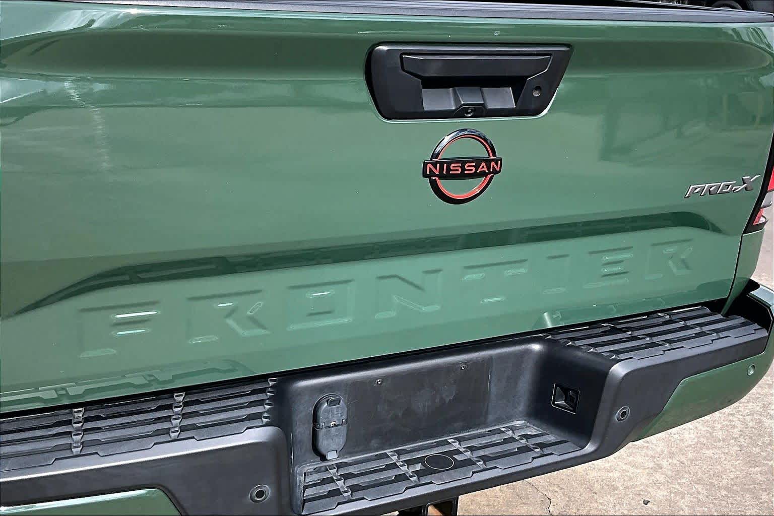 2023 Nissan Frontier PRO-X Tactical Green Metallic at Group 1 GMC Buick South