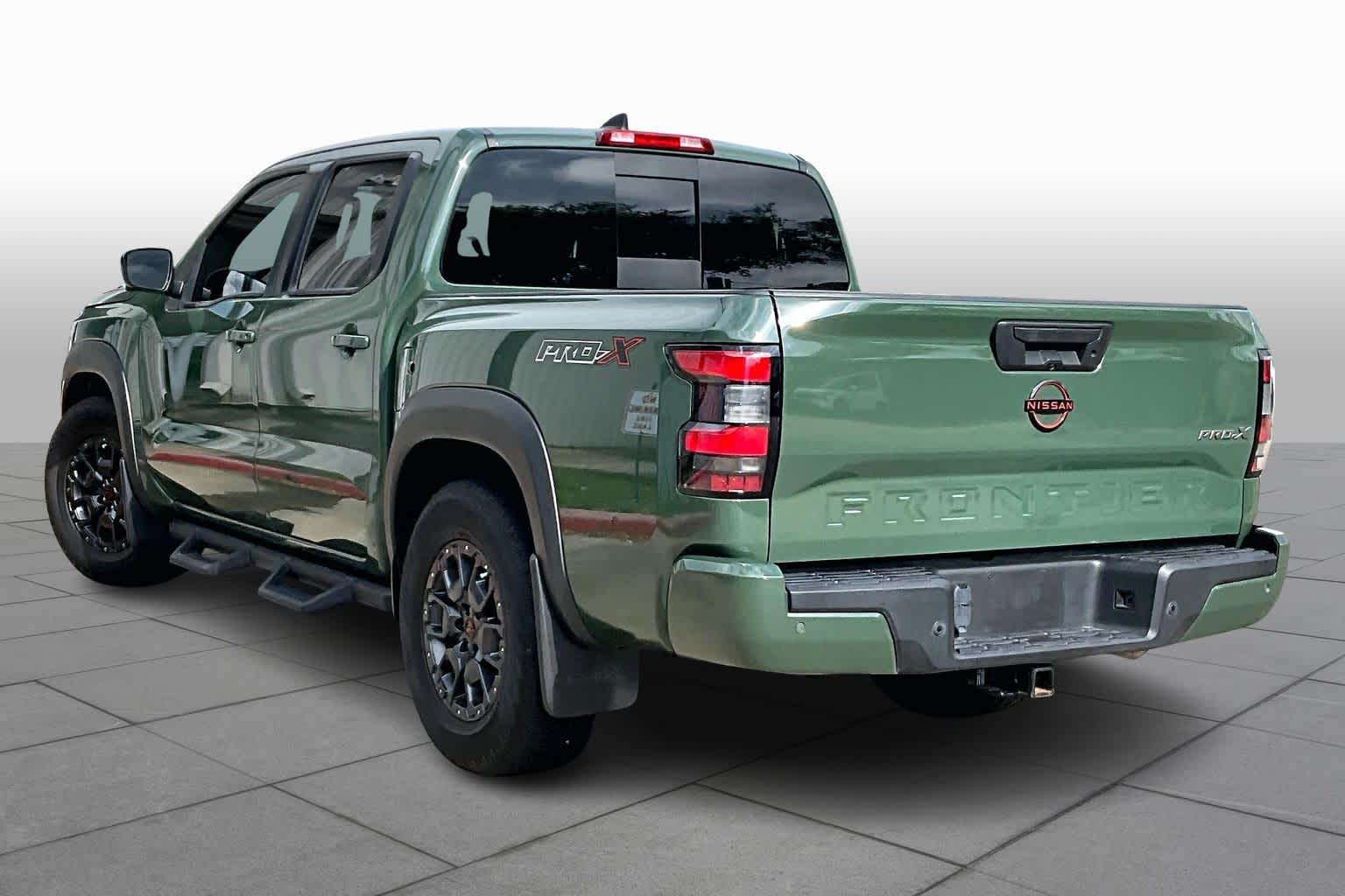 2023 Nissan Frontier PRO-X Tactical Green Metallic at Group 1 GMC Buick South
