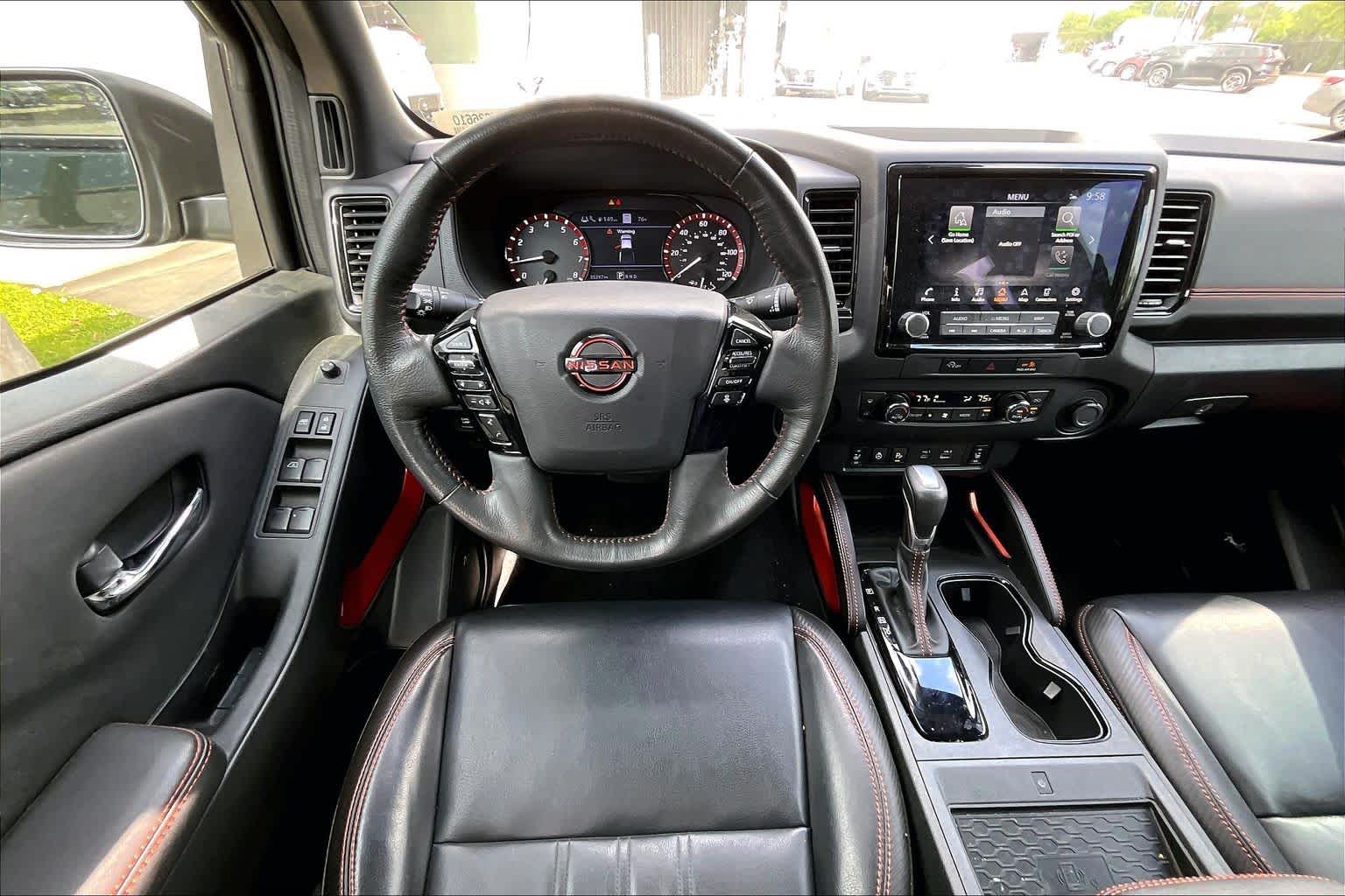 2023 Nissan Frontier PRO-X Tactical Green Metallic at Group 1 GMC Buick South