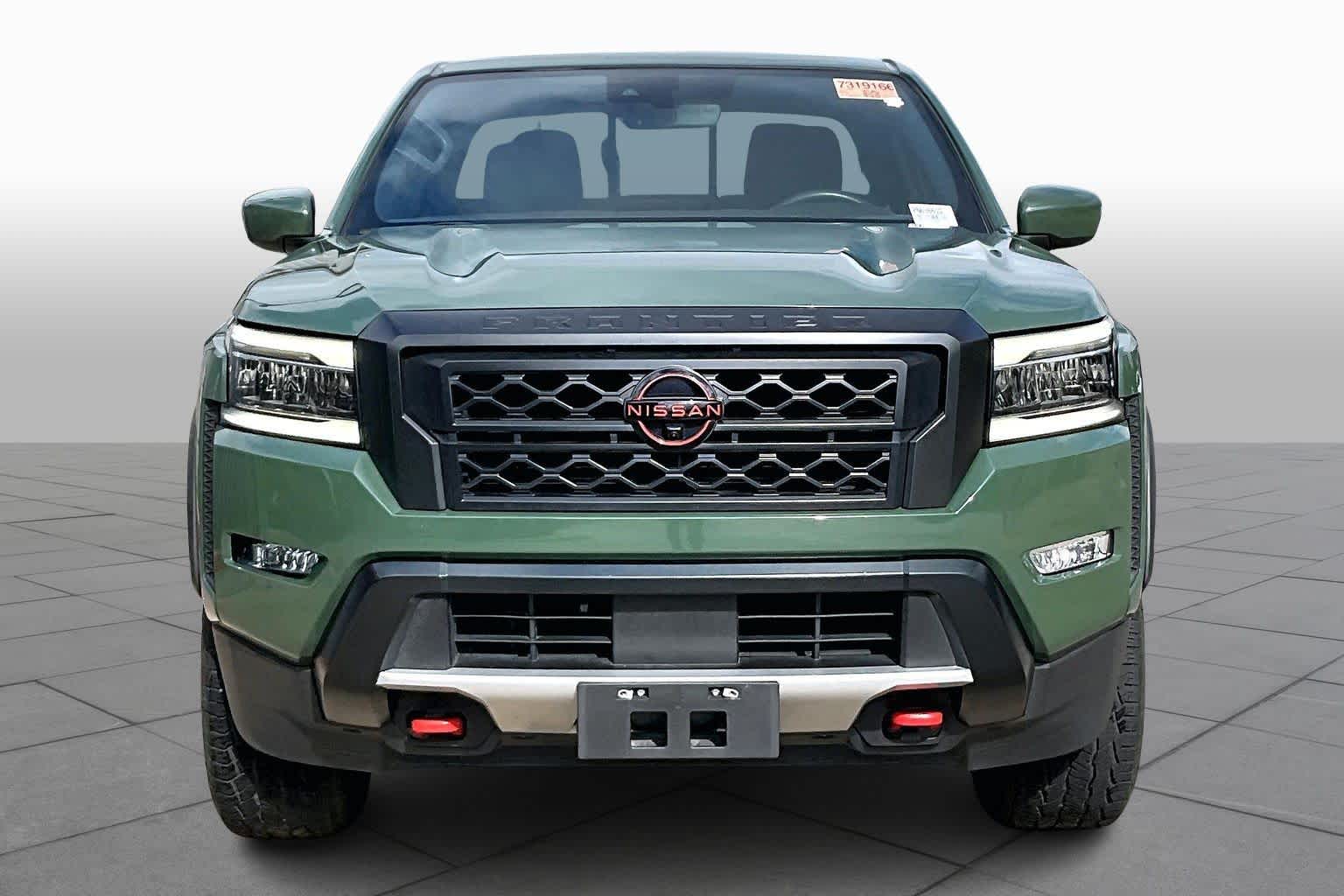 2023 Nissan Frontier PRO-X Tactical Green Metallic at Group 1 GMC Buick South