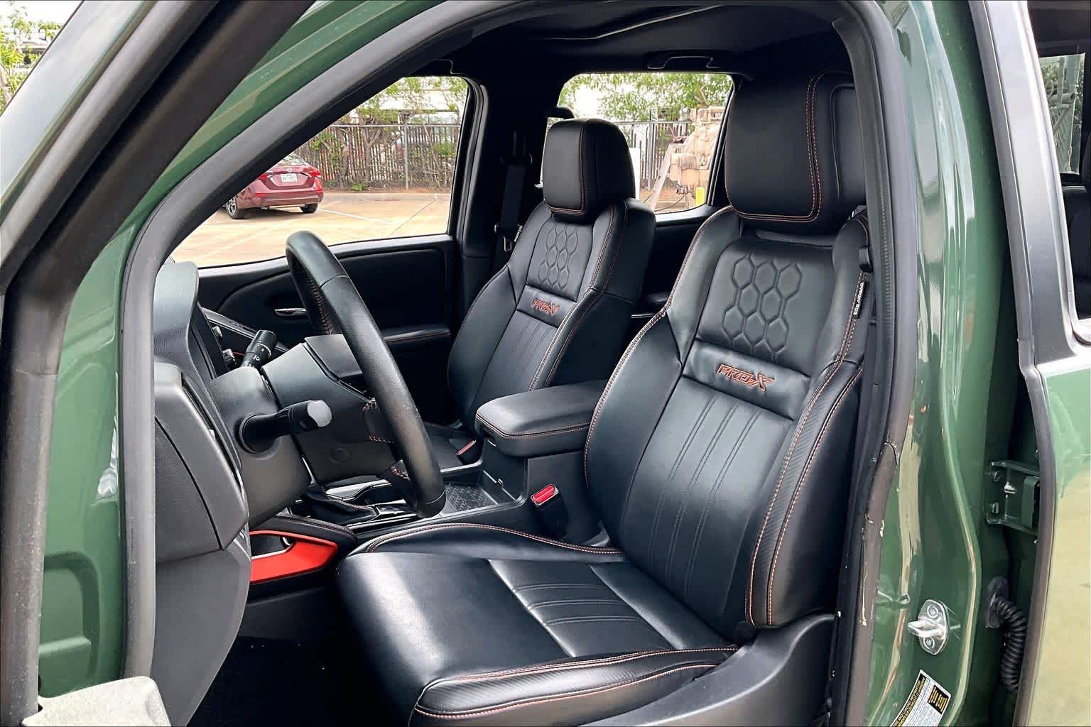 2023 Nissan Frontier PRO-X Tactical Green Metallic at Group 1 GMC Buick South