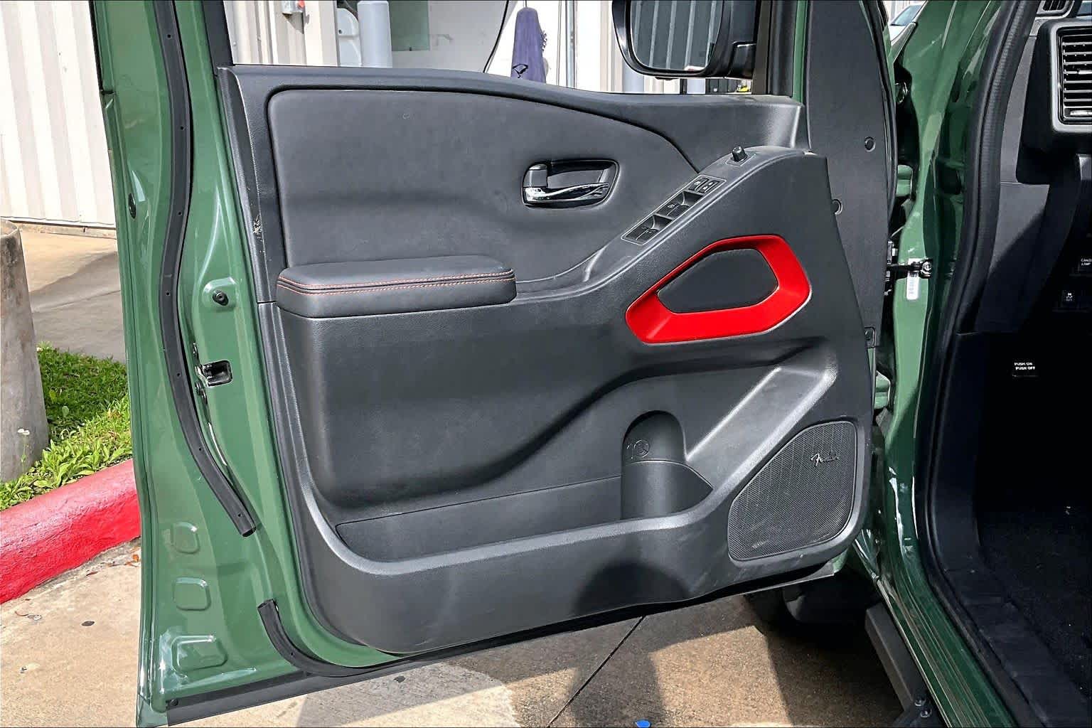 2023 Nissan Frontier PRO-X Tactical Green Metallic at Group 1 GMC Buick South