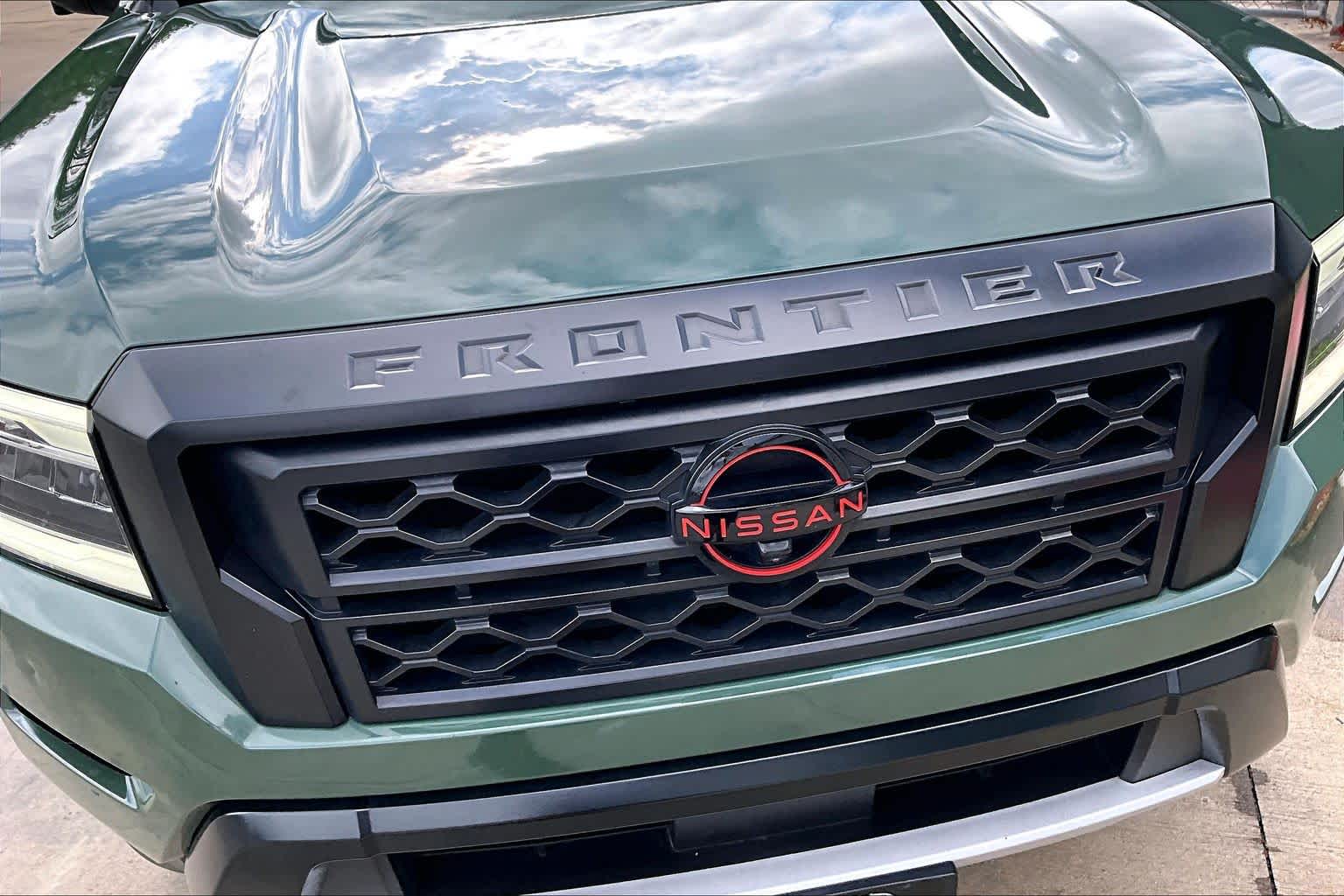 2023 Nissan Frontier PRO-X Tactical Green Metallic at Group 1 GMC Buick South