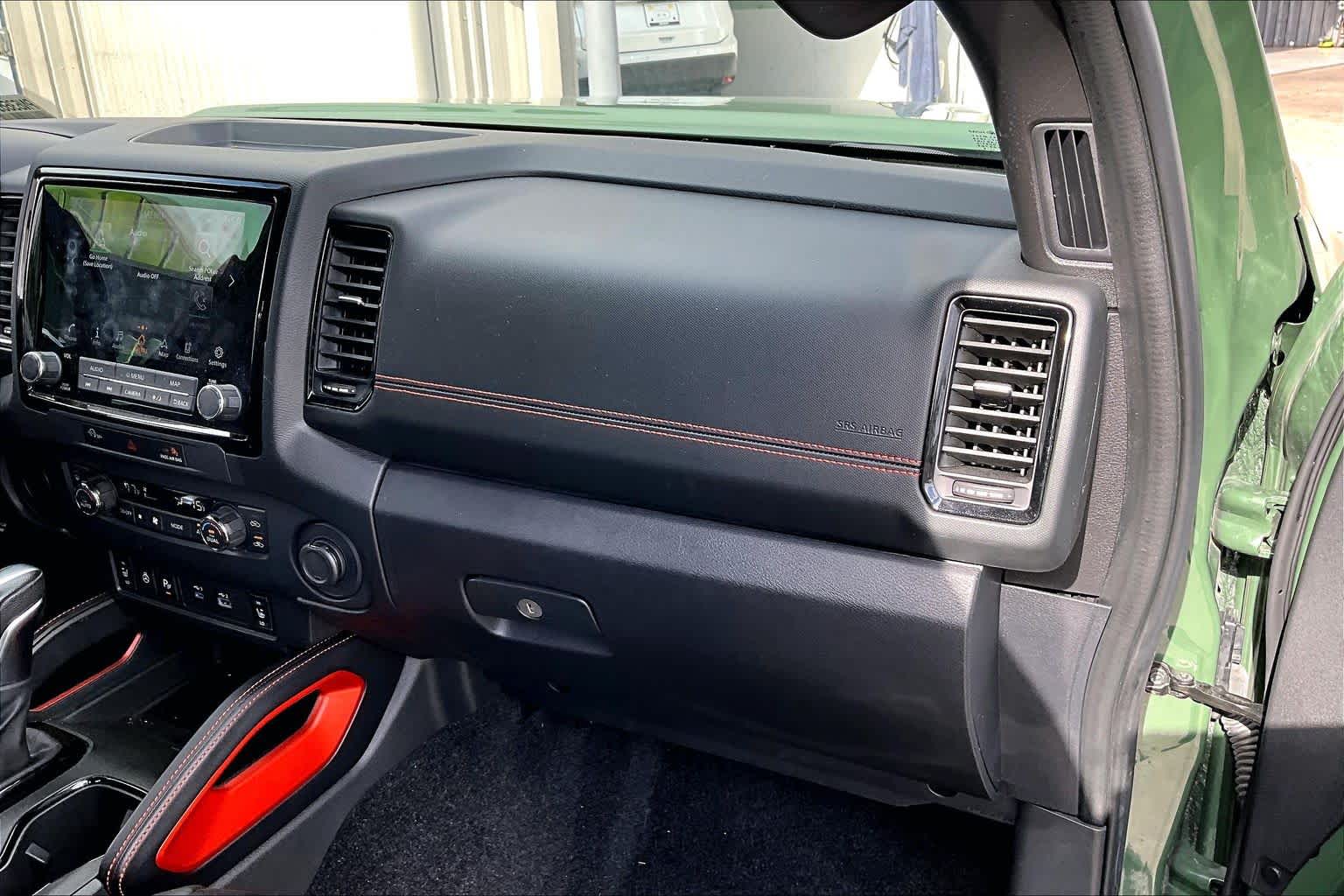 2023 Nissan Frontier PRO-X Tactical Green Metallic at Group 1 GMC Buick South
