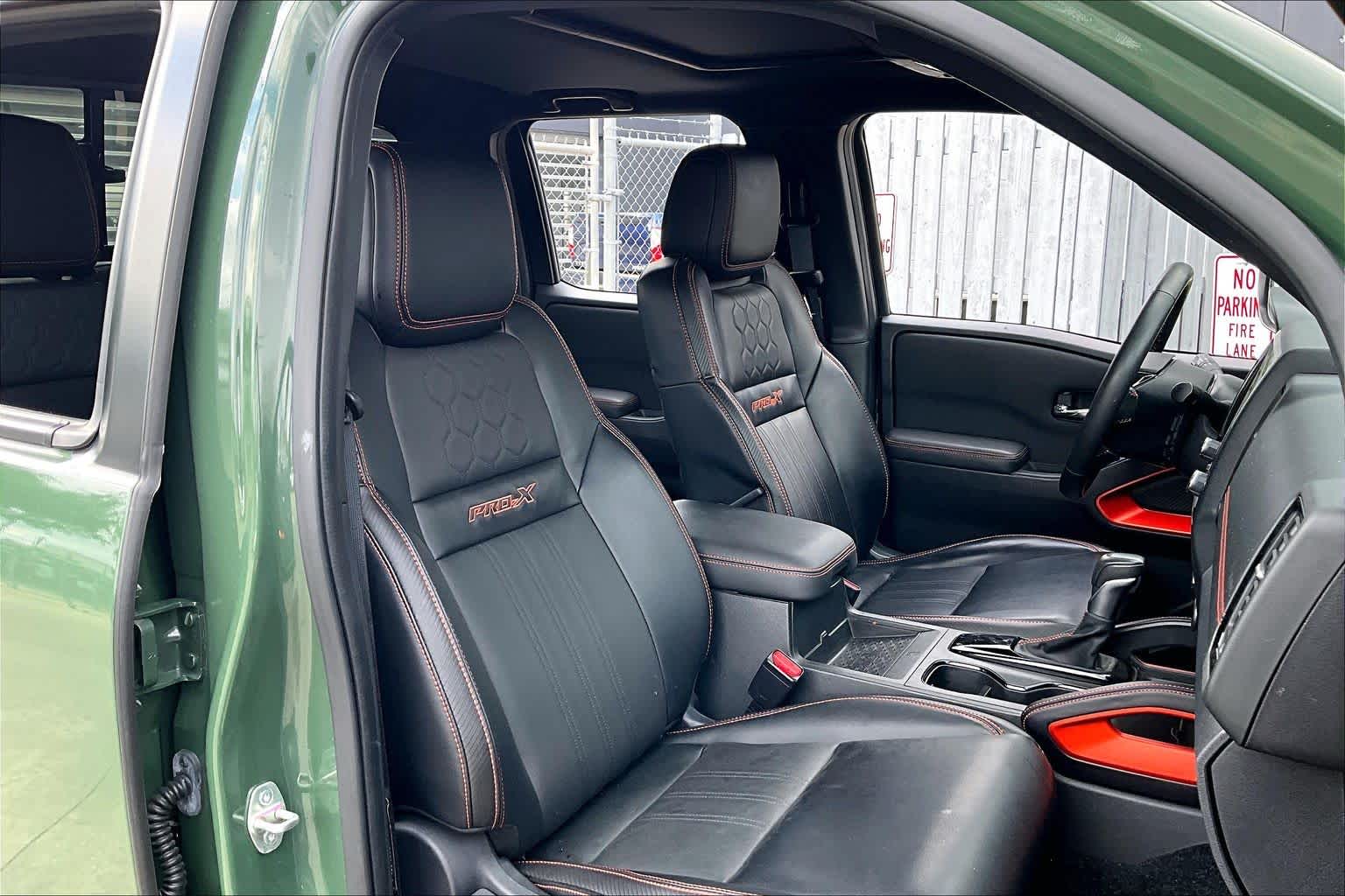 2023 Nissan Frontier PRO-X Tactical Green Metallic at Group 1 GMC Buick South